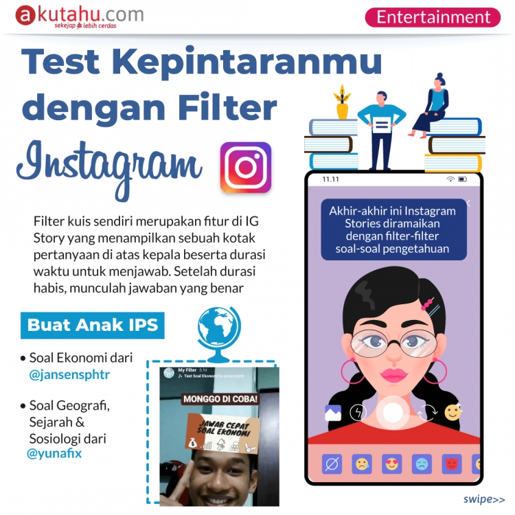 Test Kepintaranmu dengan Filter instagram