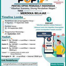 Hadir Kompetisi Podcast, Wadah Pemuda Tuang Gagasan Untuk Negeri