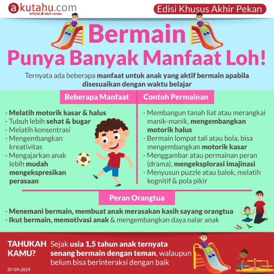 Bermain Punya Banyak Manfaat Loh!