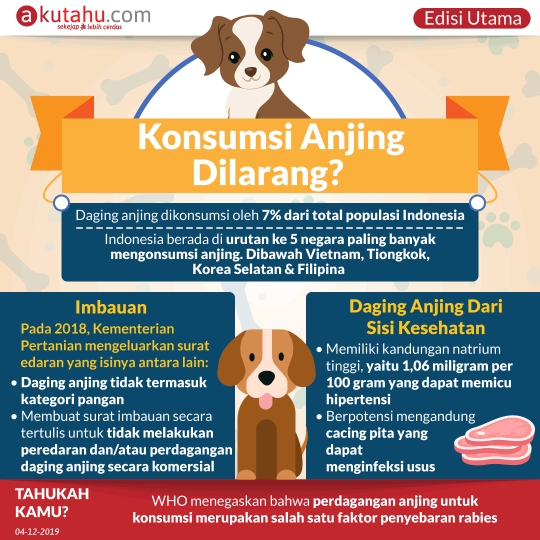 Konsumsi Anjing Dilarang?