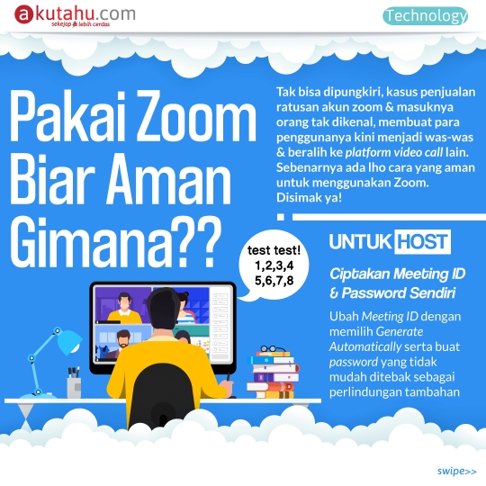 Pakai Zoom Biar Aman Gimana?