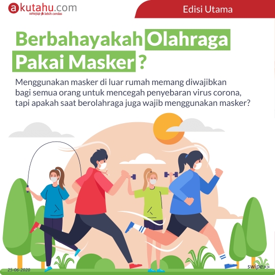 Berbahayakah Olahraga Pakai Masker?