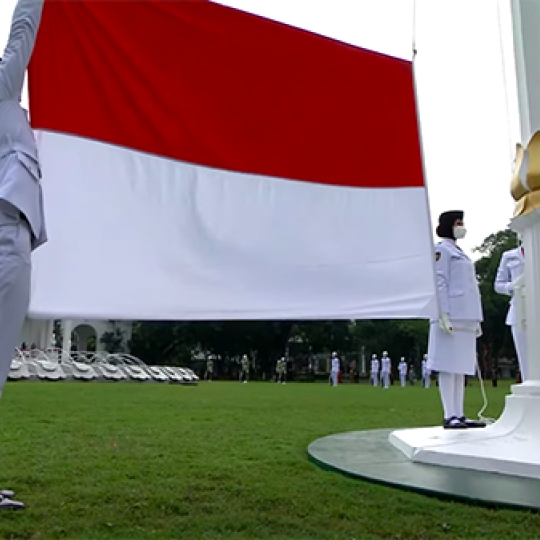 Digelar Virtual, Upacara HUT Kemerdekaan RI Ke-75 Jadi Sejarah Baru