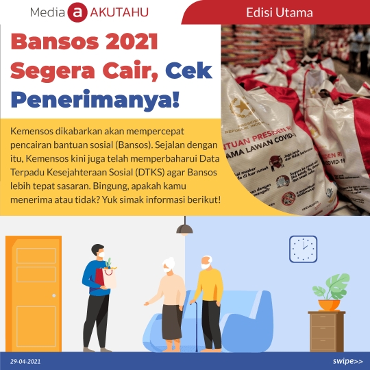 Bansos 2021 Segera Cair, Cek Penerimanya!