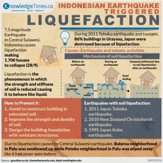 Indonesian Earthquake Triggered Liquefaction