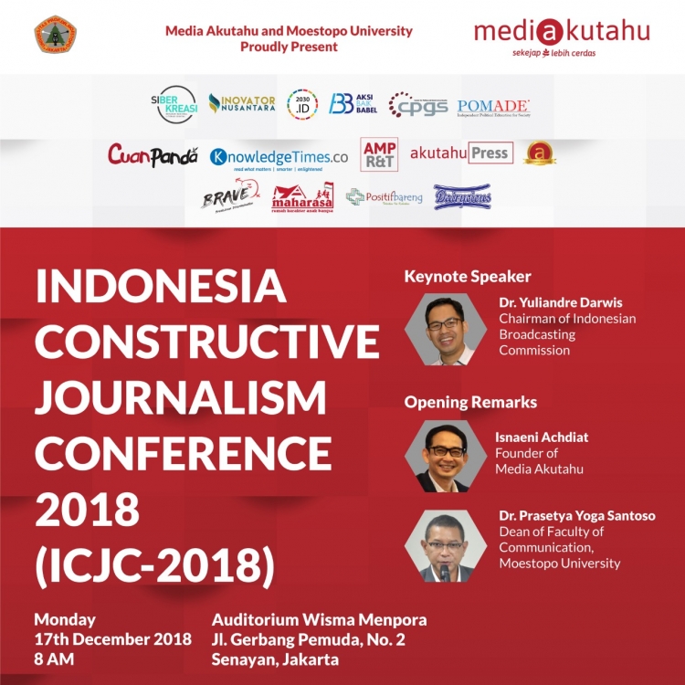 Indonesia Constructive Journalism Conference 2018
