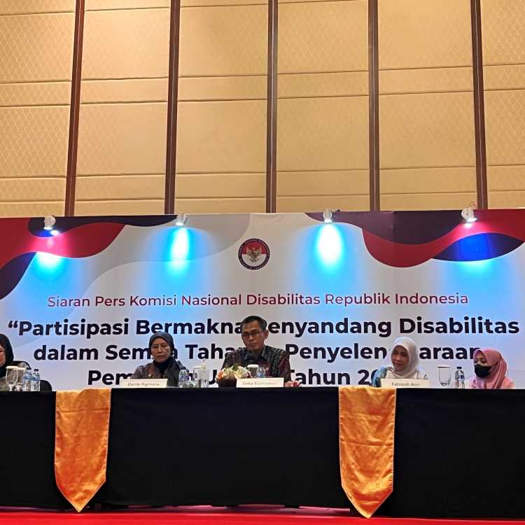 Kawal Hak Penyandang Disabilitas dalam Pemilu 2024, Komisi Nasional Disabilitas RI Rilis Pernyataan Sikap