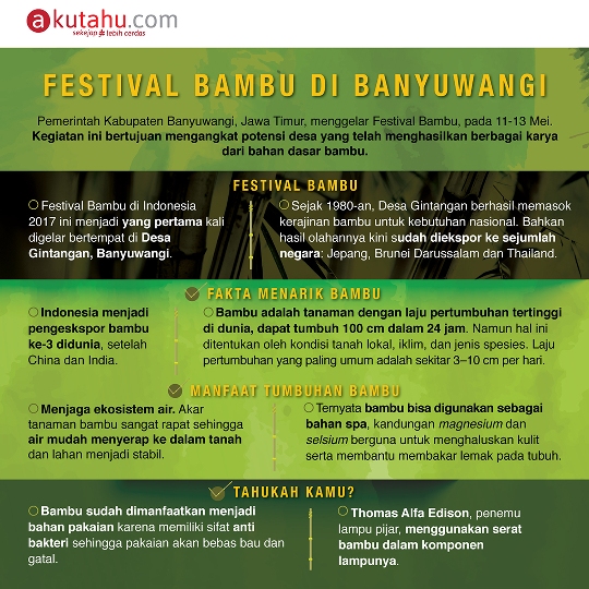 Festival Bambu Banyuwangi