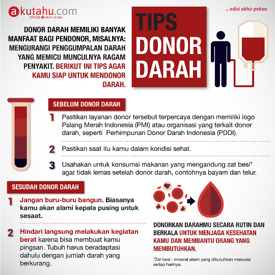 Tips Donor Darah