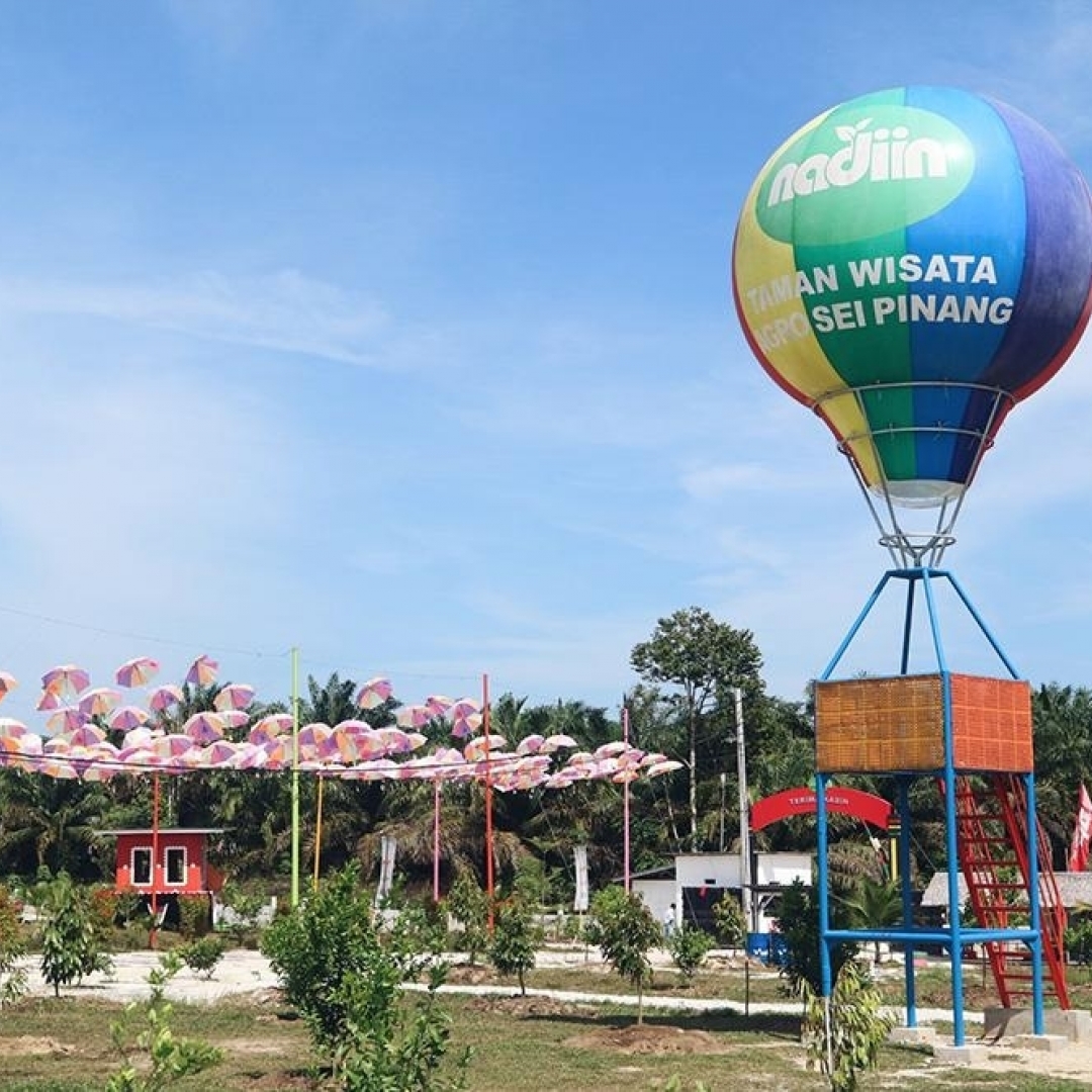 Kreatifitas Tanpa Batas di Taman Agrowisata Nadin, Sungai Pinang