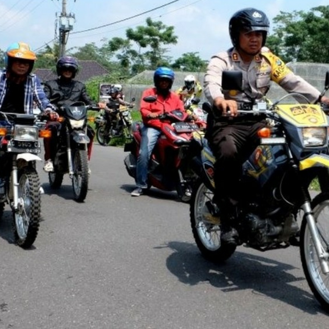 Balapan Motor Jadi Kegiatan Positif di Kediri