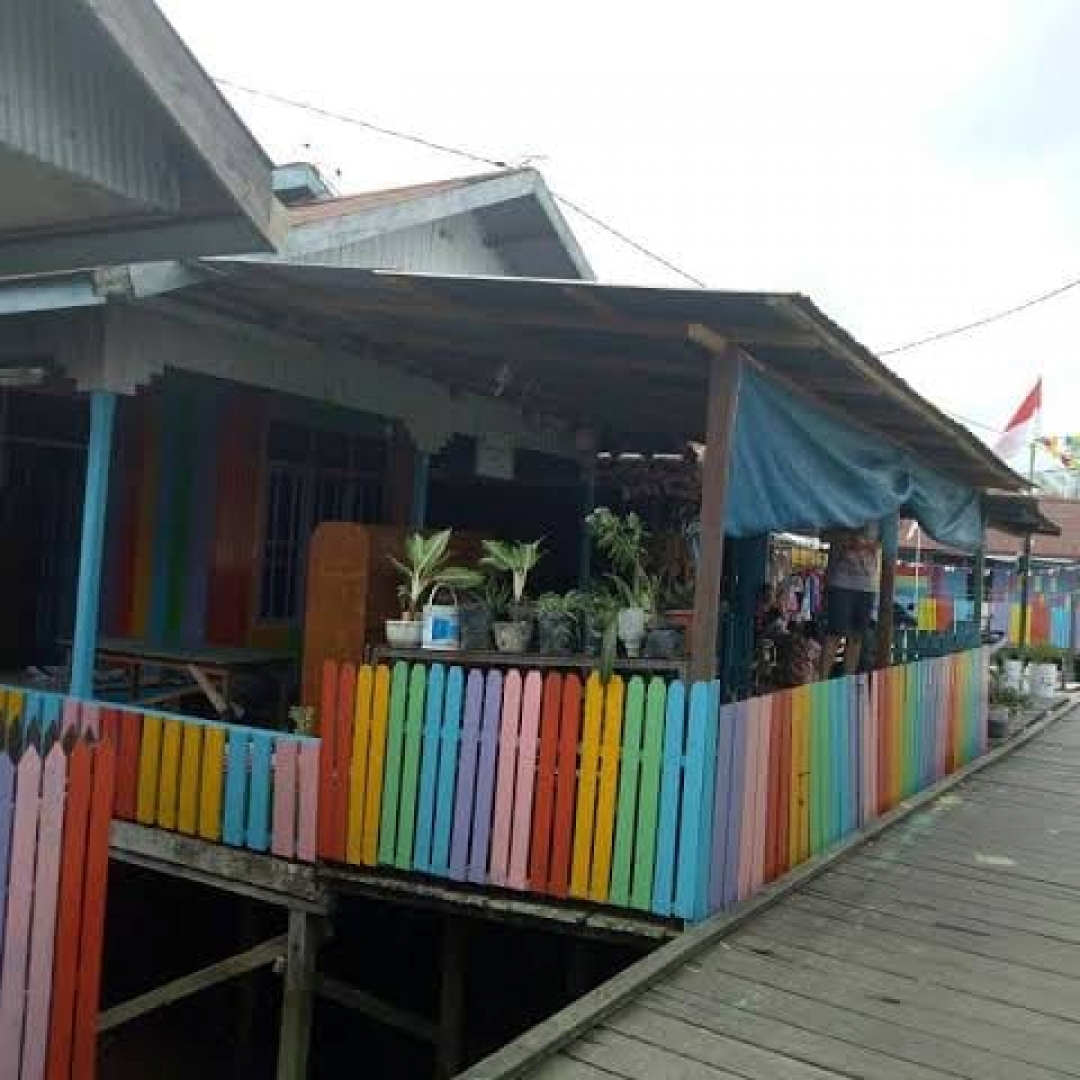 Kampung Ketupat yang Penuh Sejarah di Tepian Sungai Mahakam