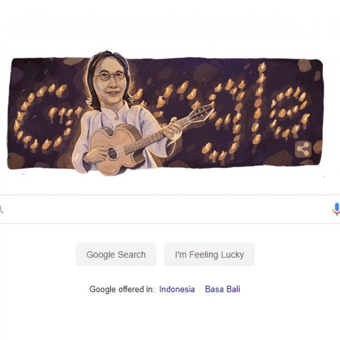 Chrisye Jadi Doodle di Google