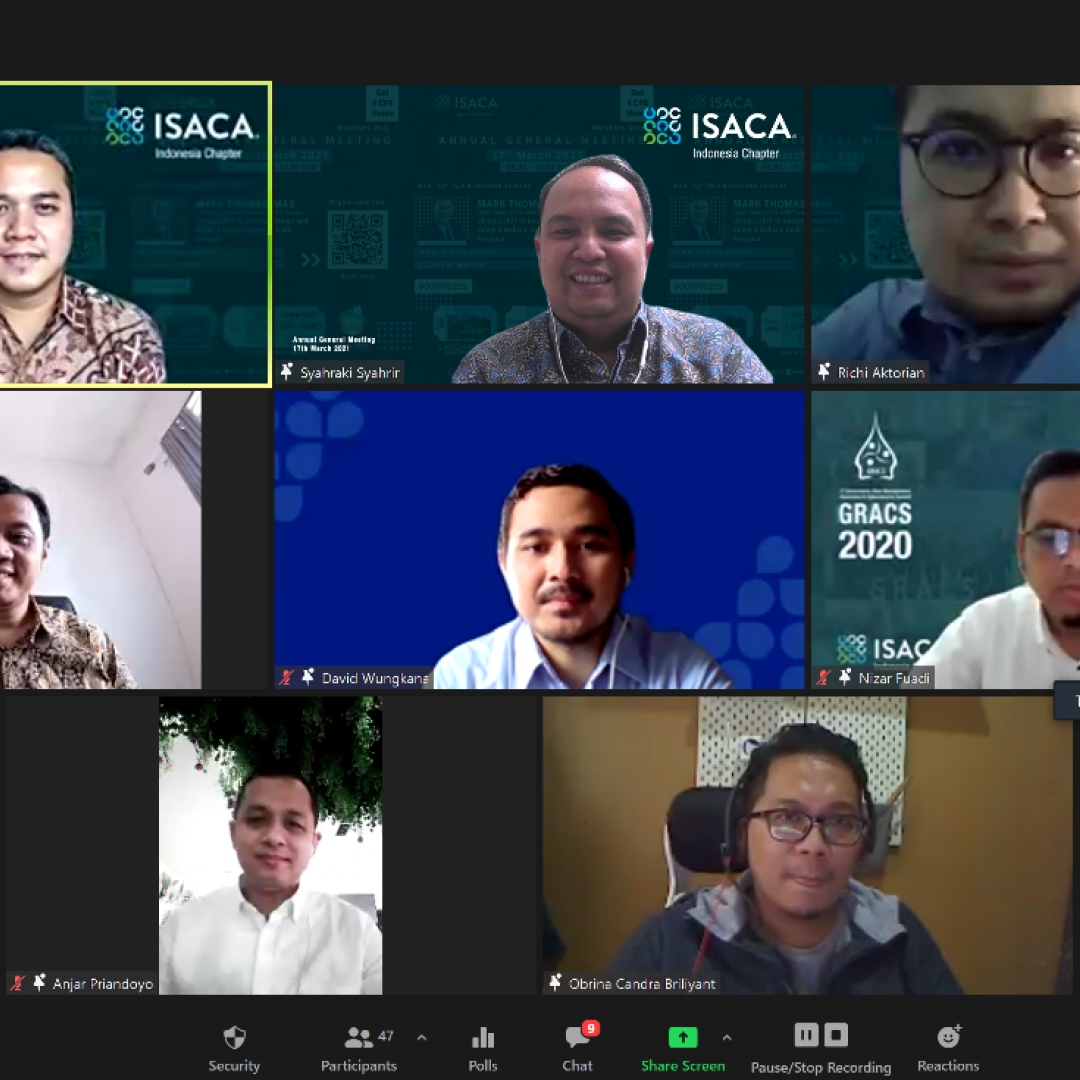 Pengurus Baru ISACA Indonesia Periode 2021-2023 Terpilih!