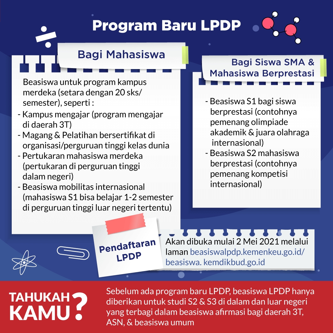 LPDP Punya Program Baru, Mahasiswa & Siswa SMA Bisa Ikut!